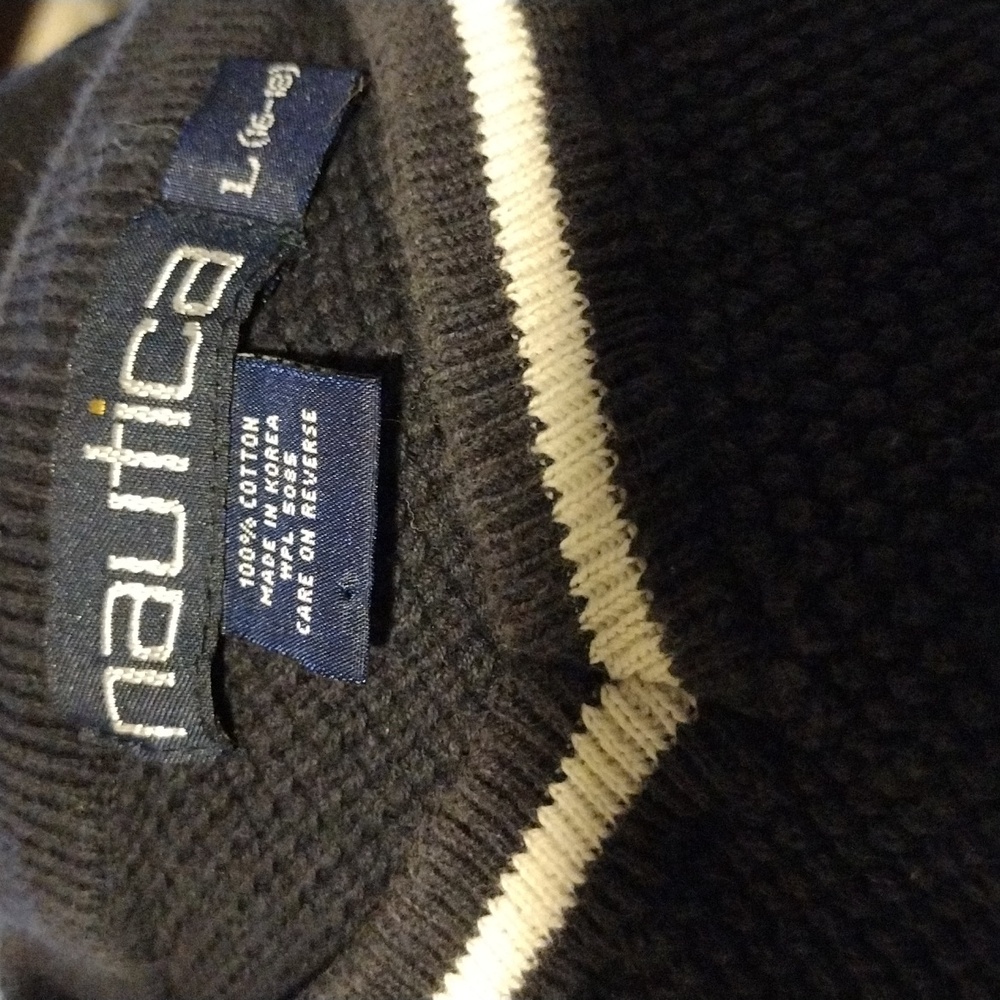 Nautica Sweater Vest vintage Boy's size 16-18